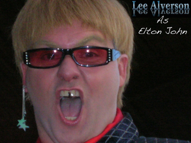 Lee Alverson as Elton John 2008