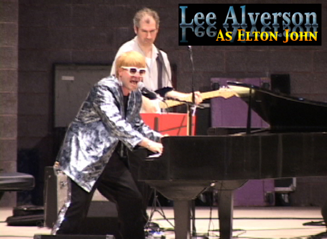 Lee Alverson as Elton John 2006