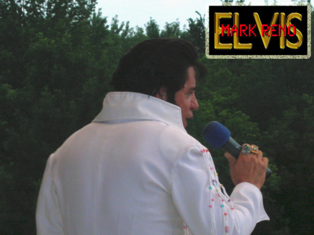 Mark Reno as Elvis 2008