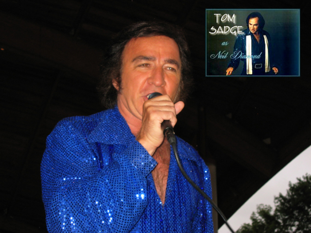 Tom Sadge as Neil Diamond 2009