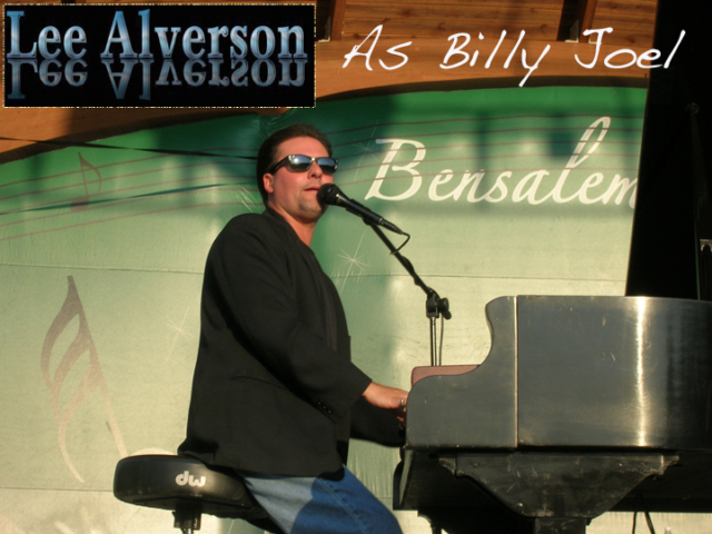 Lee Alverson as Billy Joel 2008